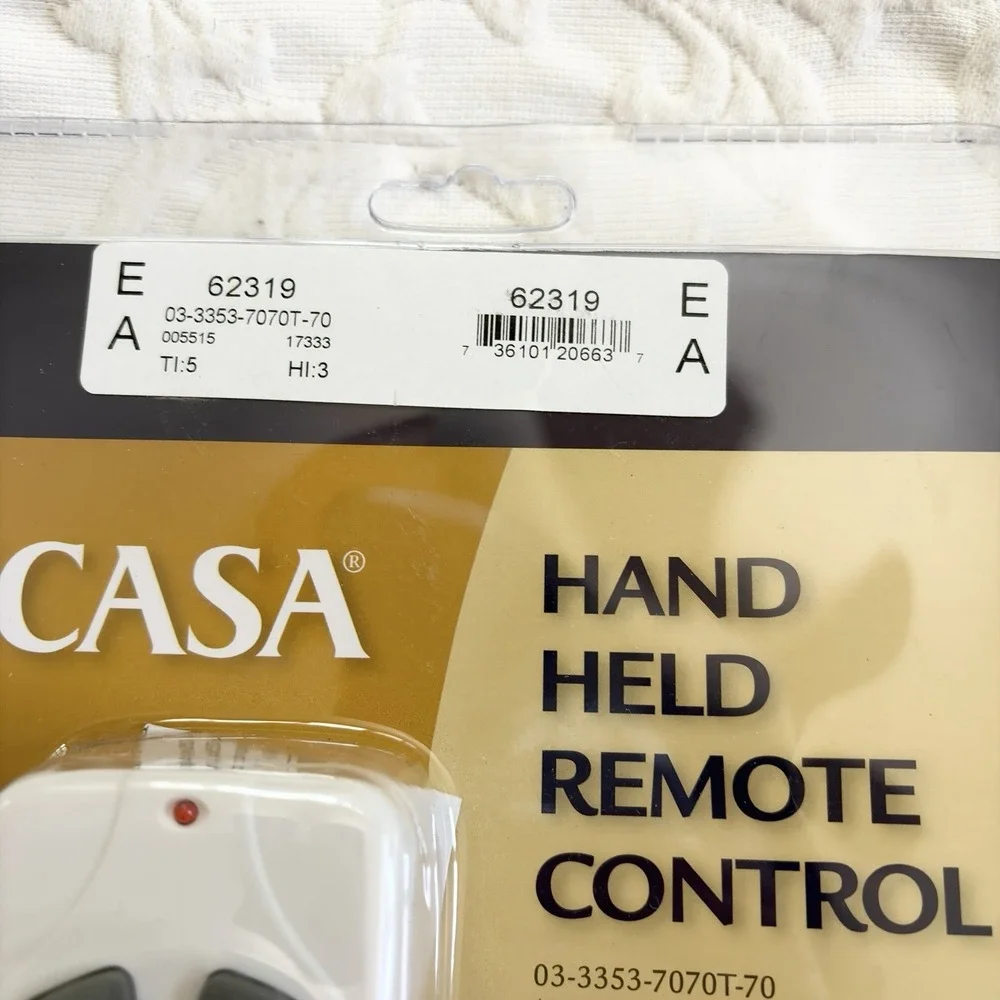 Casa Vieja Ceiling Fan Select Hand Held Remote Control System  3 Speed Dim NEW!